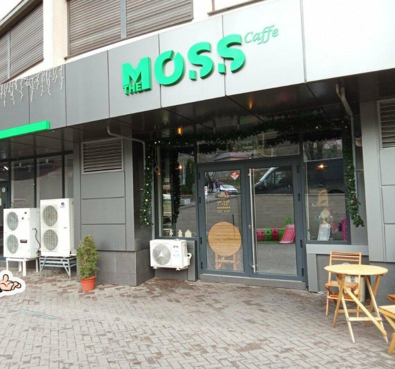 Фасад The Moss Caffe в Кишинёве